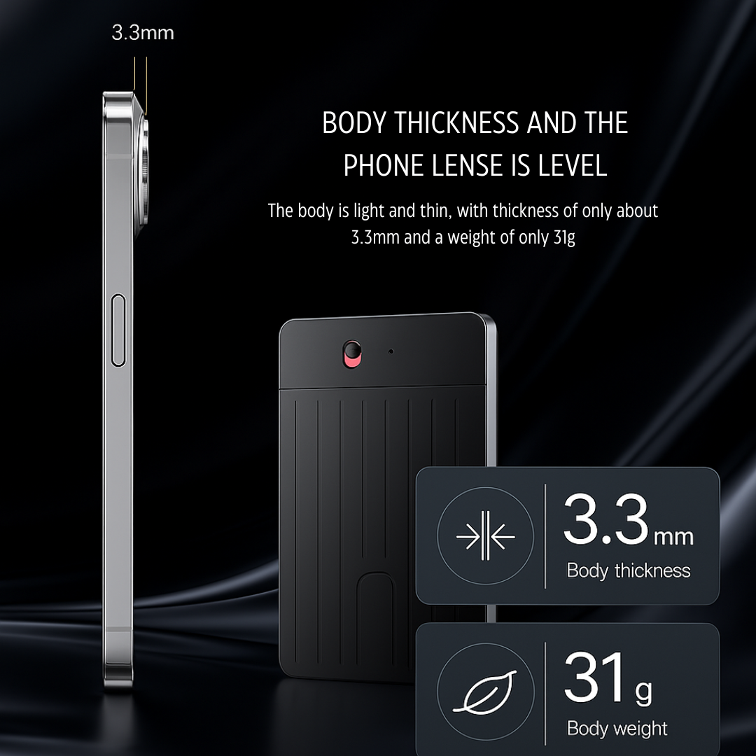 Chatgpt-4 AI Voice Recorder LED Indicator AI Notetaking Device 128GB